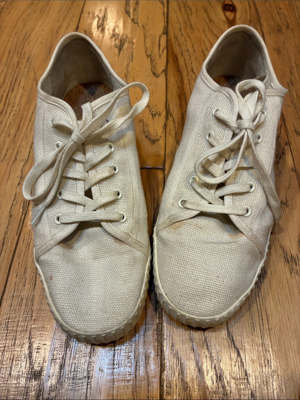 Vince Women’s Canvas Sneakers in Off-White